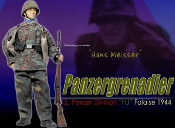 "Hans Meisser", Panzergrenadier, 12.Panzer.Division "HJ", Falaise 1944