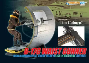 Tim Coburn, B-17 Waist Gunner, 100th Bombardment Group (Heavy), Eighth Air Force, ETO 1944 (Staff Sergeant) - (Dx 07 Euorpe)
