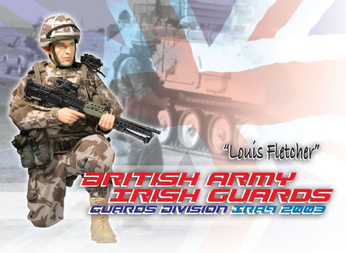 "Louis Fletcher", British Army Irish Guards, Guards Division, Iraq 2003 image 2