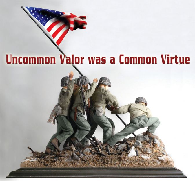 "Uncommon Valor", Iwo Jima 1945 (Six Figures Set) image 1