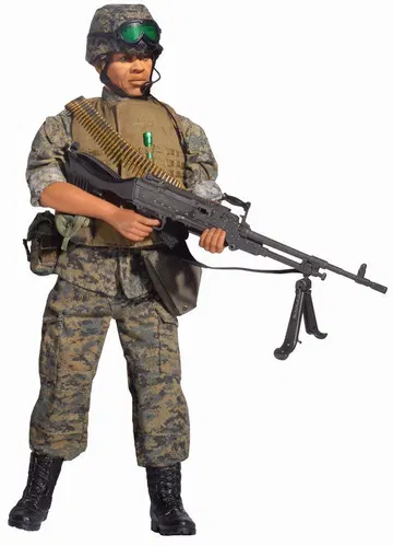 "Rick Hamilton", USMC M-240 Gunner