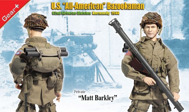 "Matt Barkley", U.S. "All-American" Bazookaman, 82nd Airborne Division, Normandy 1944 image 3
