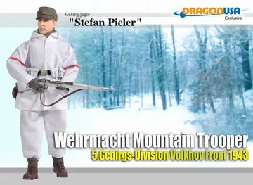 "Stefan Pieler", Wehrmacht Mountain Trooper, 5.Gebirgs-Division, Volkhov Front 1943 (Gebirgsjager)