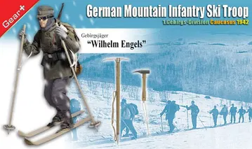 Gebirgsjager "Wilhelm Engels", German Mountain Infantry Ski Troop, 1.Gebirgs-Division, Caucasus 1942