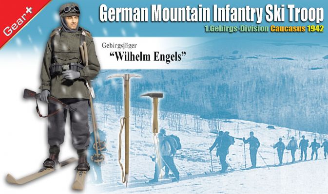 Gebirgsjager "Wilhelm Engels", German Mountain Infantry Ski Troop, 1.Gebirgs-Division, Caucasus 1942 image 2