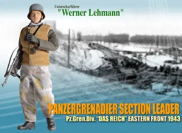 "Werner Lehmann", Panzergrenadier Section Leader, Pz.Gren.Div. "Das Reich", Eastern Front 1943 (Unterscharfuhrer)