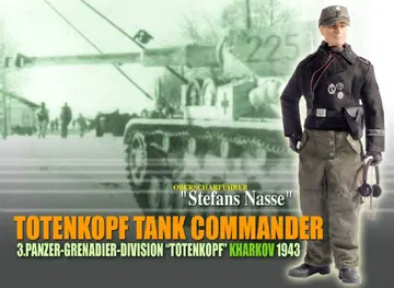 "Stafens Nasse", Totenkopf Tank Commander, 3.Panzer-Grenadier-Division "Totenkopf", Kharkov 1943 (Oberscharfuhrer)