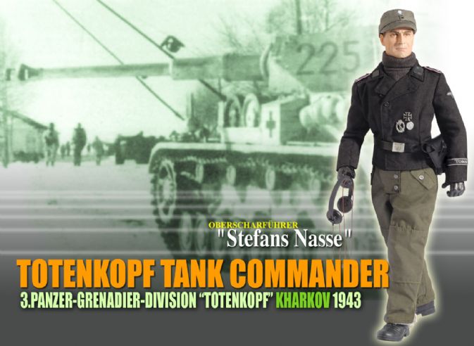 "Stafens Nasse", Totenkopf Tank Commander, 3.Panzer-Grenadier-Division "Totenkopf", Kharkov 1943 (Oberscharfuhrer) image 2