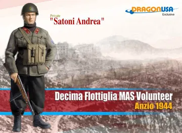 "Satoni Andrea", Decima Flottiglia Mas Volunteer, Anzio 1944 (Private)
