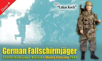 "Lukas Koch", German Fallschirmjager, 1.Fallschirmjager-Division, Monte Cassino 1944 (Jager)