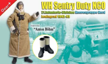 Feldwebel "Anton Bohm", WH Sentry Duty NCO, 21.Infanterie-Division, Heeresgruppe Nord, Leningrad 1942-43