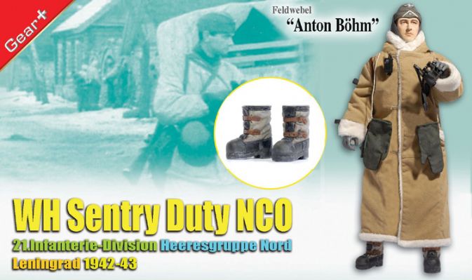Feldwebel "Anton Bohm", WH Sentry Duty NCO, 21.Infanterie-Division, Heeresgruppe Nord, Leningrad 1942-43 image 2