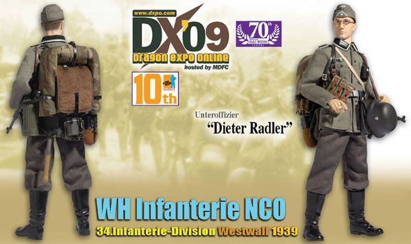 "Dieter Radler", WH Infanterie NCO, 34.Infanterie-Division, Westwall 1939 (Unteroffizier) image 2