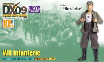 "Hans Leiter", WH Infanterie, 34.Infanterie-Division, Poland 1939 (Schutze)