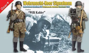 "Willi Kahler", Wehrmacht-Heer Signalman, Nachrichten-Abteilung 36, 36.Infanterie-Division, Smolensk 1943 (Funker)