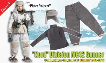 Jager "Pieter Volpert", "Nord" Division MG42 Gunner, Gebirgsjager-Regiment 11, Finland 1943-44