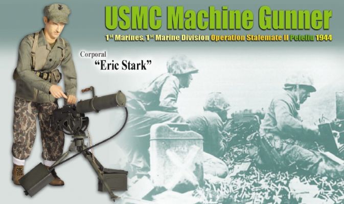 "Eric Stark", USMC Machine Gunner, 1st Marines, 1st Marine Division, Peleliu 1944 (Corporal) image 2