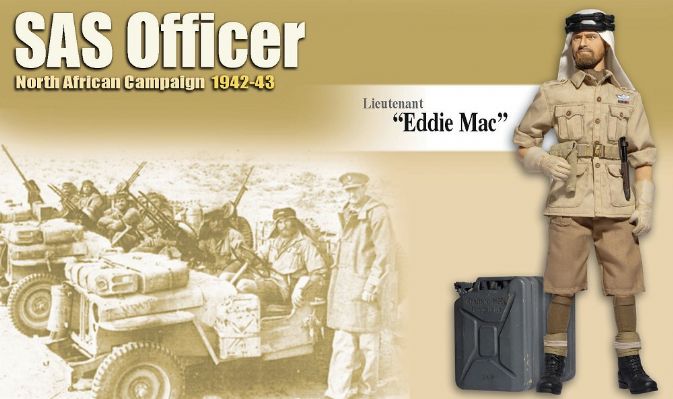 Lieutenant "Eddie Mac", SAS Officer, North African Campaign 1942-43 image 1