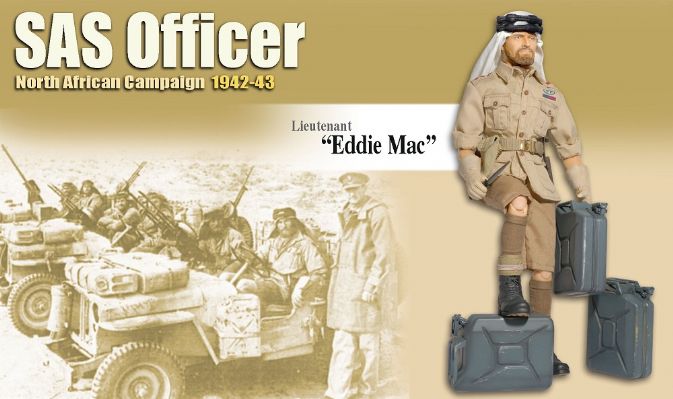 Lieutenant "Eddie Mac", SAS Officer, North African Campaign 1942-43 image 2