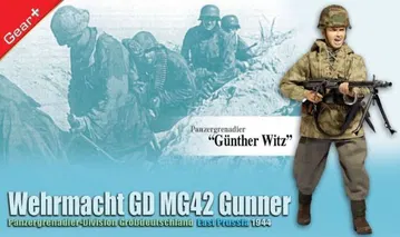 "Gunther Witz", Wehrmacht GD MG42 Gunner, Panzergrenadier-Division Grossdeutschland, East Prussia 1944 (Panzergrenaider)
