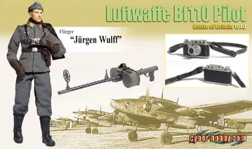 Flieger "Jurgen Wulff", Luftwaffe Bf110 Pilot, Battle of Britain, 1940