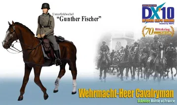 Unterfeldwebel "Gunther Fischer", Wehrmacht-Heer Cavalryman, 8.Armee, Battle of France 1940