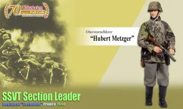 Obersturmfuhrer "Hubert Metzger", SSVT Section Leader, Regiment "Germania", France 1940