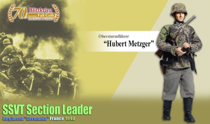 Obersturmfuhrer "Hubert Metzger", SSVT Section Leader, Regiment "Germania", France 1940 image 2