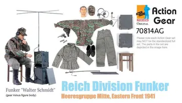 1/6 Dragon Original Action Gear for Funker "Walter Schmidt", Reich Division Funker, Heeresgruppe Mitte, Eastern Front 1941 [70814AG]