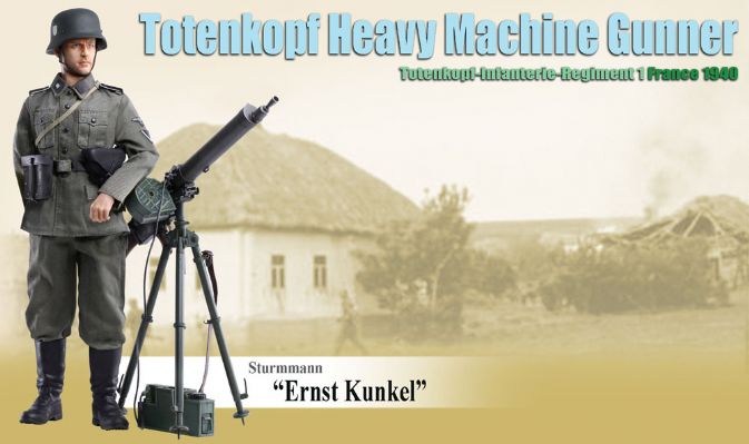 Sturmmann "Ernst Kunkel", Totenkopf Heavy Machine Gunner, Totenkopf-Infanterie-Regiment 1, France 1940 image 1