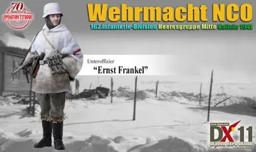 Unteroffizier "Ernst Frankel", Wehrmacht NCO, 162.Infanterie-Division, Heeresgruppe Mitte, Kalinin 1941