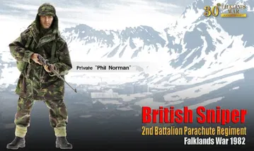 Private "Phil Norman", British Sniper, 2nd Battalion Parachute Regiment, Falklands War 1982