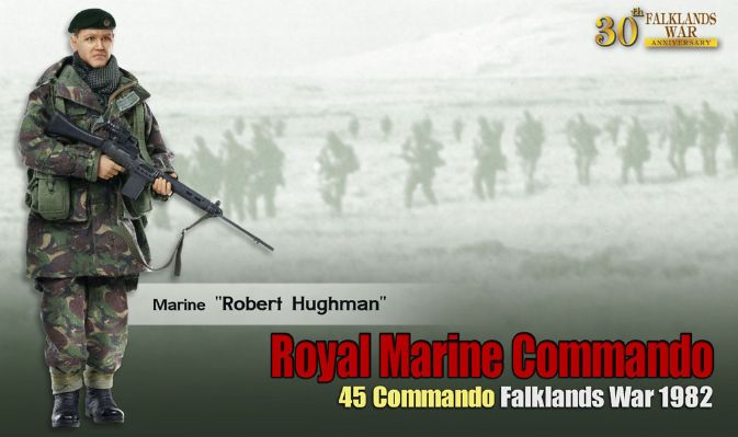 Marine "Robert Hughman", Royal Marine Commando, 45 Commando, Falklands War 1982 image 1