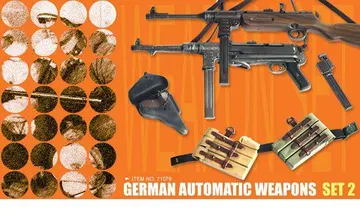 German Automatic Weapons Set 2