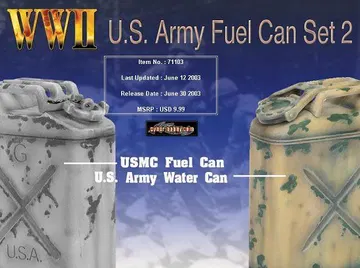 U.S. Army Fuel Can Set 2