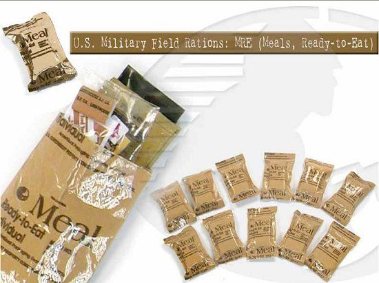 US Military Field Rations: MRE (Meal, Ready-To-Eat) Set 1 image 1
