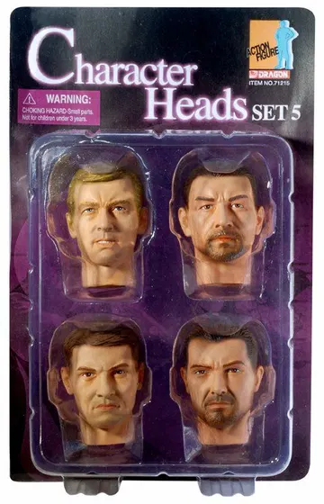 Character Heads Set (5)