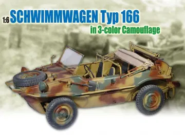 Schwimmwagen Typ 166 - 3-Tone Camouflage
