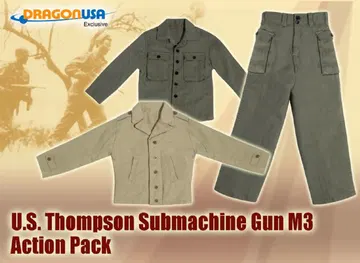 U.S. Submachine Gun M3 Action Pack