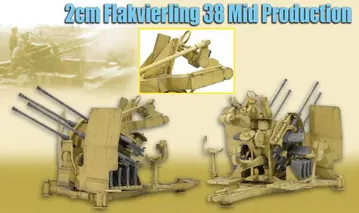 2cm Flakvierling 38 Mid Production