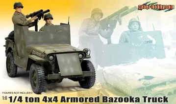 1/4 Ton 4x4 Armored Bazooka Truck
