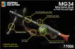 MG34 Machine Gun Anti-Aircraft w/Ammo Drum image 3