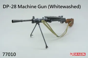 1/6Weapon Collection- DP-28 Machine Gun (Whitewashed)