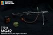 1/6 Weapon Collection - MG 42 Machine Gun w/AA Sight & Tool Box image 3