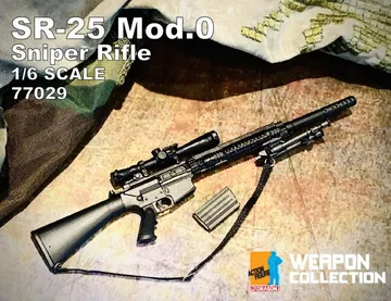 1/6 Weapon Collection: SR-25 Mod.0 Sniper Rifle