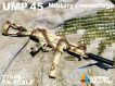 1/6 Weapon Collection - UMP 45 Military camouflage image 3