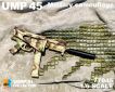 1/6 Weapon Collection - UMP 45 Military camouflage image 4