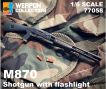 1/6 Weapon Collection - M870 Shotgun with Flashlight image 4