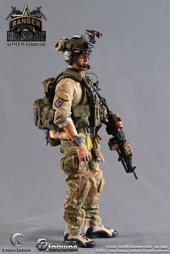 Ranger US Army Gunner in Afghanistan image 2