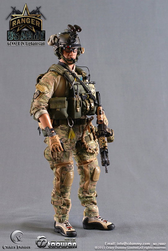 Ranger US Army Gunner in Afghanistan image 3
